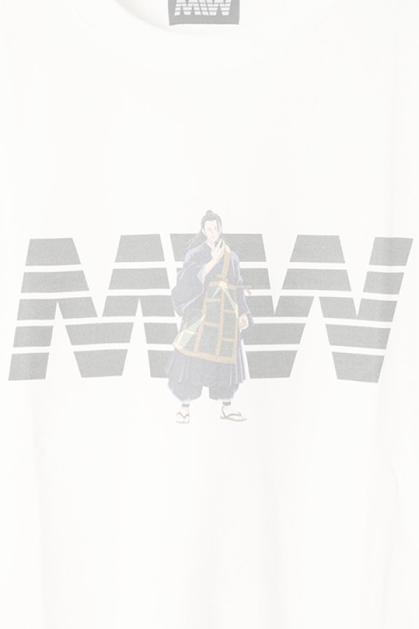 画像3:   MADE IN WORLD メイドインワールド MIW × 劇場版 呪術廻戦0 crew neck tee / 夏油傑 {-BBS} (3)