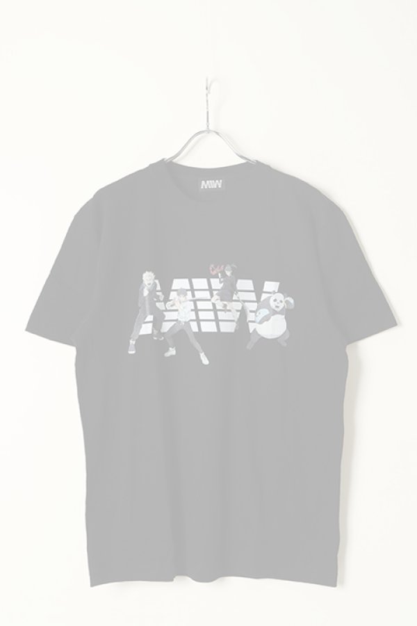 画像1:   MADE IN WORLD メイドインワールド MIW × 劇場版 呪術廻戦0 crew neck tee / 狗巻棘 ,乙骨憂太, 禪院真希,パンダ {-BBS} (1)