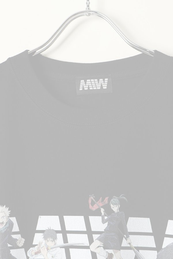 画像2:   MADE IN WORLD メイドインワールド MIW × 劇場版 呪術廻戦0 crew neck tee / 狗巻棘 ,乙骨憂太, 禪院真希,パンダ {-BBS} (2)