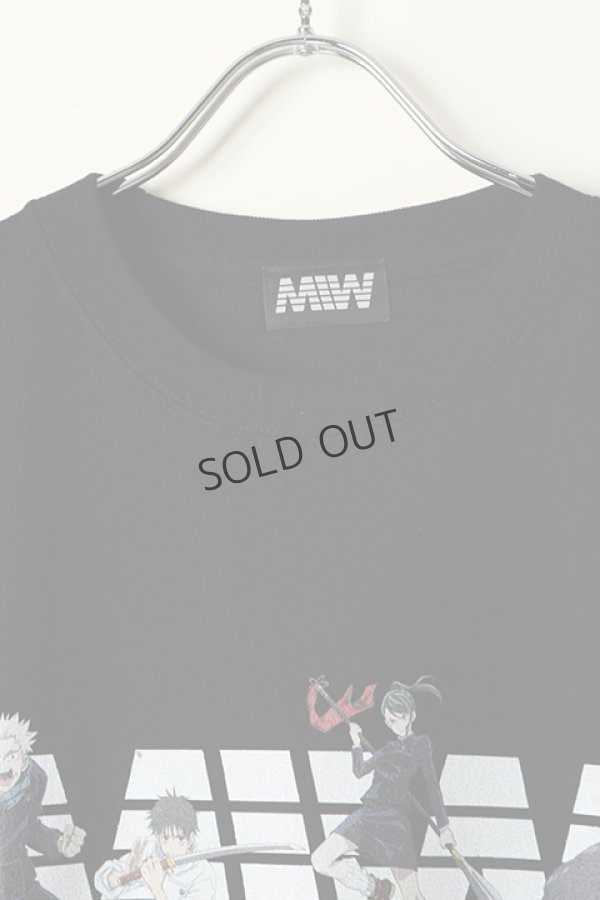 画像2: {SOLD}MADE IN WORLD メイドインワールド MIW × 劇場版 呪術廻戦0 crew neck tee / 狗巻棘 ,乙骨憂太, 禪院真希,パンダ {-BBS} (2)