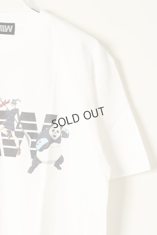 画像4: {SOLD}MADE IN WORLD メイドインワールド MIW × 劇場版 呪術廻戦0 crew neck tee / 狗巻棘 ,乙骨憂太, 禪院真希,パンダ {-BBS} (4)