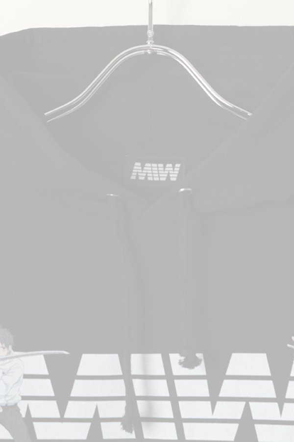 画像2:   MADE IN WORLD メイドインワールド MIW × 劇場版 呪術廻戦0 pull over hoodie sweat / 乙骨憂太,五条悟{-BBS} (2)