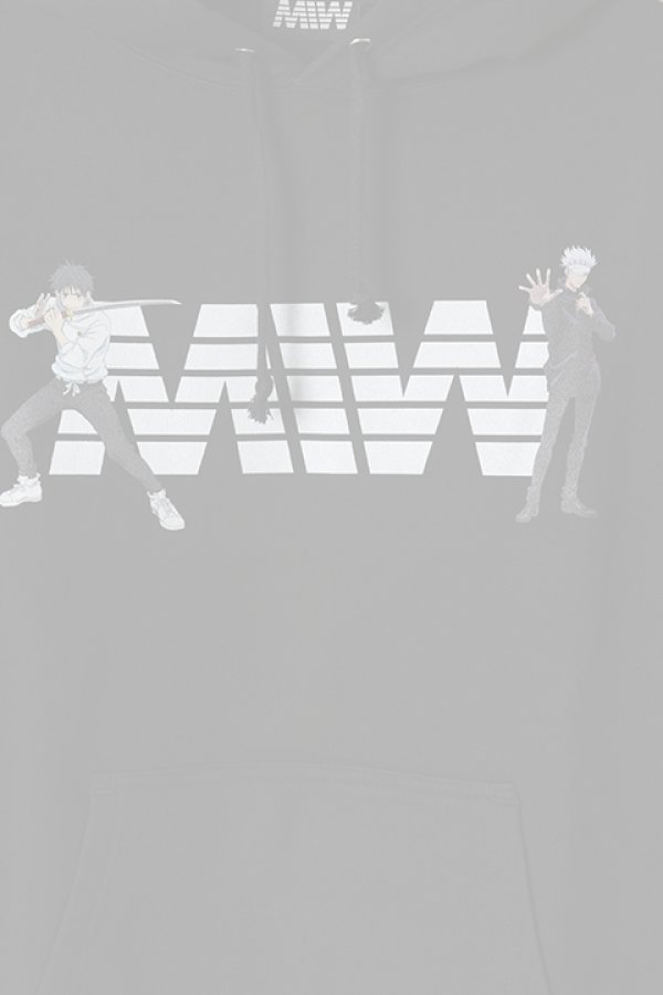 画像3:   MADE IN WORLD メイドインワールド MIW × 劇場版 呪術廻戦0 pull over hoodie sweat / 乙骨憂太,五条悟{-BBS} (3)