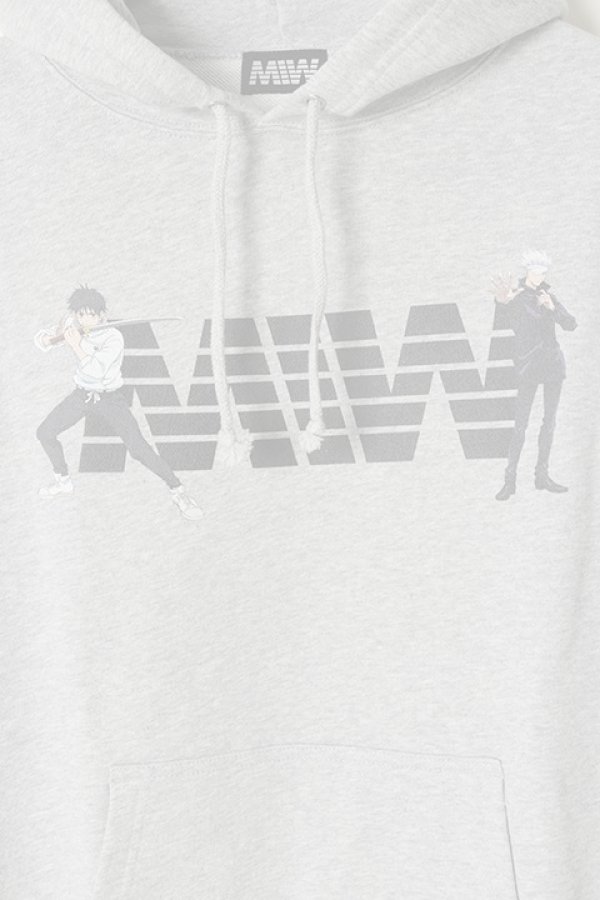 画像3:   MADE IN WORLD メイドインワールド MIW × 劇場版 呪術廻戦0 pull over hoodie sweat / 乙骨憂太,五条悟{-BBS} (3)