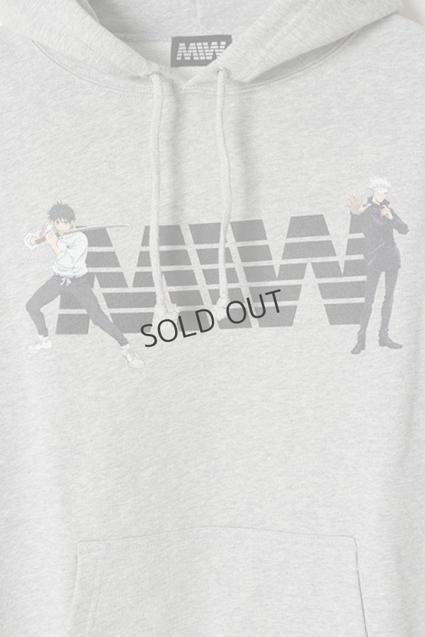 画像3: {SOLD}MADE IN WORLD メイドインワールド MIW × 劇場版 呪術廻戦0 pull over hoodie sweat / 乙骨憂太,五条悟{-BBS} (3)
