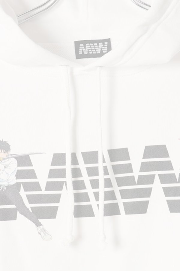 画像2:   MADE IN WORLD メイドインワールド MIW × 劇場版 呪術廻戦0 pull over hoodie sweat / 乙骨憂太,五条悟{-BBS} (2)