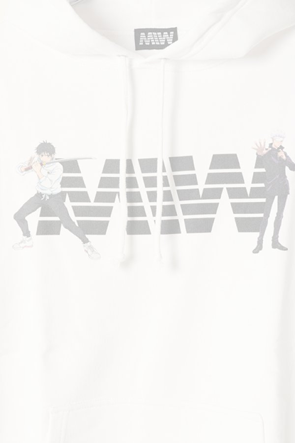 画像3:   MADE IN WORLD メイドインワールド MIW × 劇場版 呪術廻戦0 pull over hoodie sweat / 乙骨憂太,五条悟{-BBS} (3)