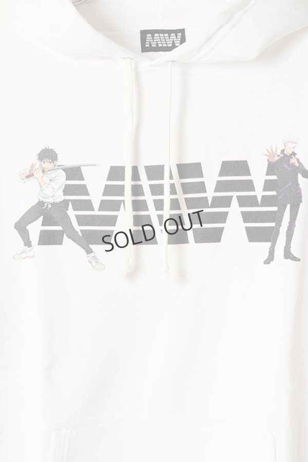 画像3: {SOLD}MADE IN WORLD メイドインワールド MIW × 劇場版 呪術廻戦0 pull over hoodie sweat / 乙骨憂太,五条悟{-BBS} (3)
