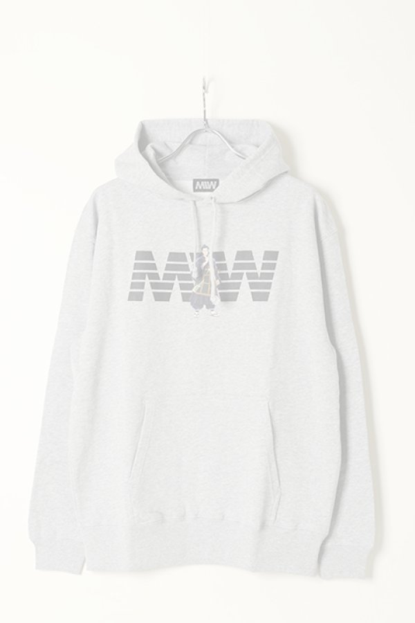 画像1:   MADE IN WORLD メイドインワールド MIW × 劇場版 呪術廻戦0 pull over hoodie sweat / 夏油傑{-BBS} (1)