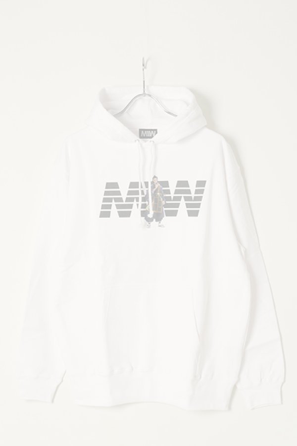画像1:   MADE IN WORLD メイドインワールド MIW × 劇場版 呪術廻戦0 pull over hoodie sweat / 夏油傑{-BBS} (1)
