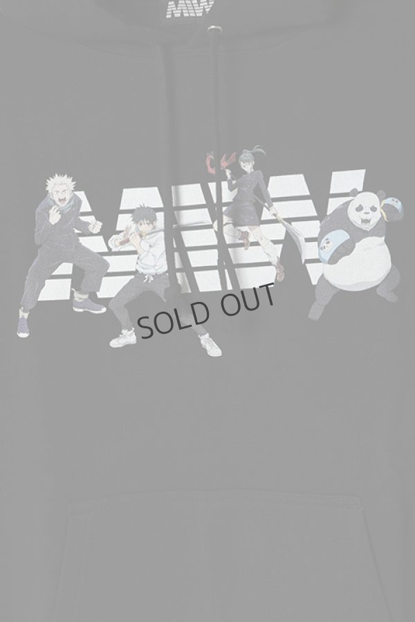 画像3: {SOLD}MADE IN WORLD メイドインワールド MIW × 劇場版 呪術廻戦0 pull over hoodie sweat / 狗巻棘,乙骨憂太,禪院真希,パンダ{-BBS} (3)