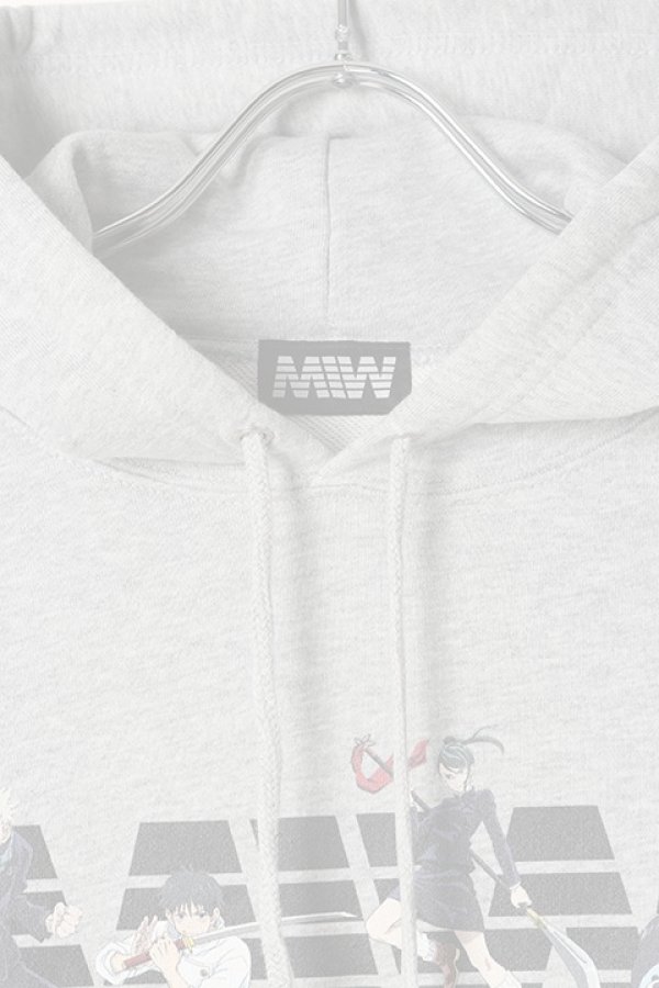 画像2:   MADE IN WORLD メイドインワールド MIW × 劇場版 呪術廻戦0 pull over hoodie sweat / 狗巻棘,乙骨憂太,禪院真希,パンダ{-BBS} (2)