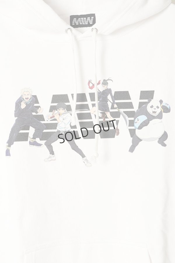 画像3: {SOLD}MADE IN WORLD メイドインワールド MIW × 劇場版 呪術廻戦0 pull over hoodie sweat / 狗巻棘,乙骨憂太,禪院真希,パンダ{-BBS} (3)