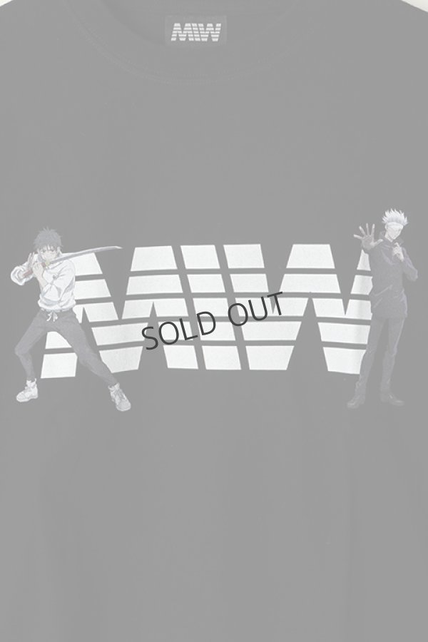 画像3: {SOLD}MADE IN WORLD メイドインワールド MIW × 劇場版 呪術廻戦0 crew neck long sleeve tee / 乙骨憂太,五条悟{-BBS} (3)
