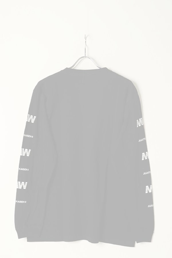 画像5:   MADE IN WORLD メイドインワールド MIW × 劇場版 呪術廻戦0 crew neck long sleeve tee / 乙骨憂太,五条悟{-BBS} (5)