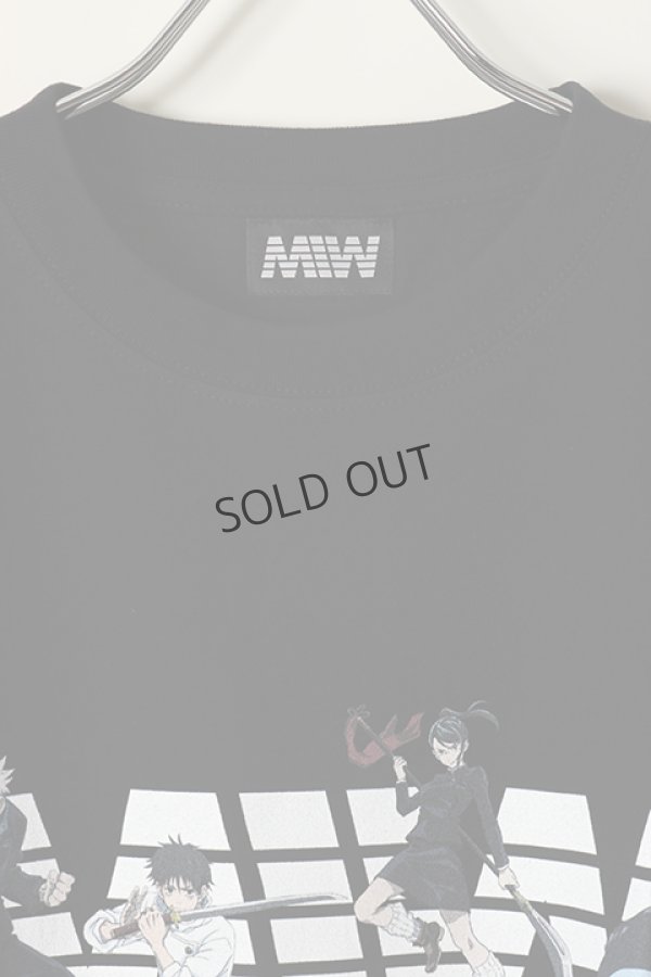 画像2: {SOLD}MADE IN WORLD メイドインワールド MIW × 劇場版 呪術廻戦0 crew neck long sleeve tee / 狗巻棘,乙骨憂太,禪院真希,パンダ{-BBS} (2)