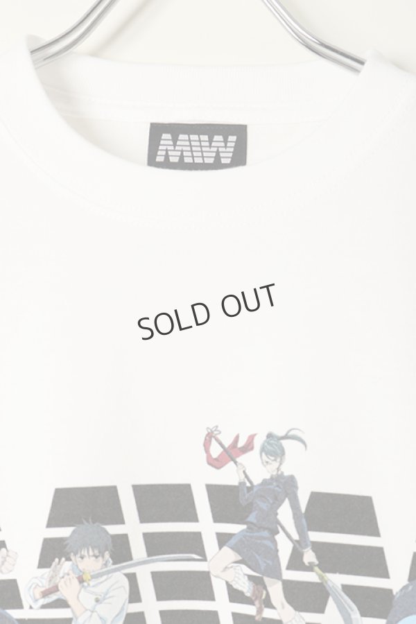 画像2: {SOLD}MADE IN WORLD メイドインワールド MIW × 劇場版 呪術廻戦0 crew neck long sleeve tee / 狗巻棘,乙骨憂太,禪院真希,パンダ{-BBS} (2)