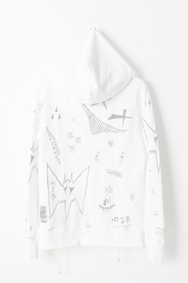 画像2:   MJB -Marc Jacques Burton エムジェービー DOUBLE HOODIE WORLD{-AHA} (2)