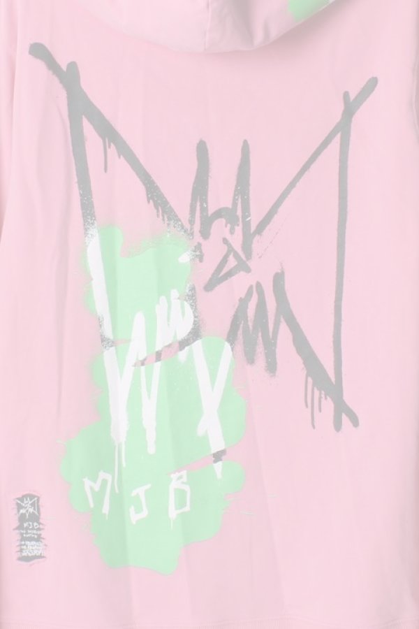 画像5:   MJB -Marc Jacques Burton エムジェービー DOUBLE HOODIE SKULL GRAFF{-AHA} (5)