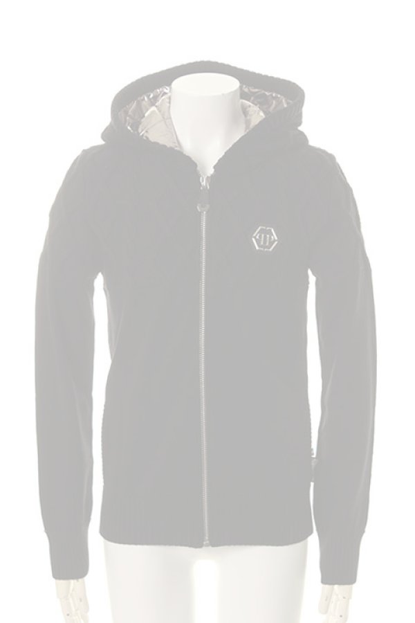 画像2:  {SOLD} PHILIPP PLEIN HOMME フィリッププレインオム Hoodie sweatshirt"Doctor"{A17C MJB0237 PKN002N-AGA} (2)