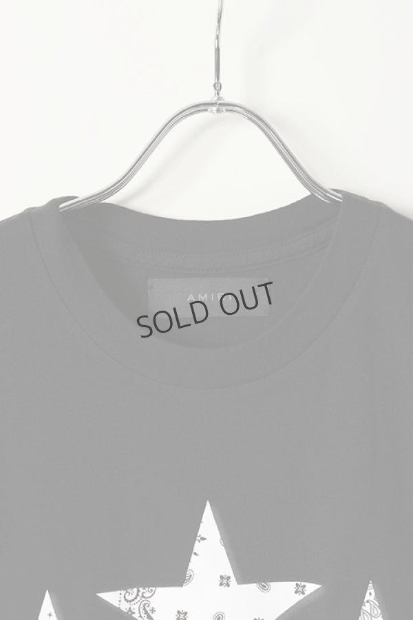 画像2: {SOLD}AMIRI アミリ BANDANA STARS TEE{-BAS} (2)