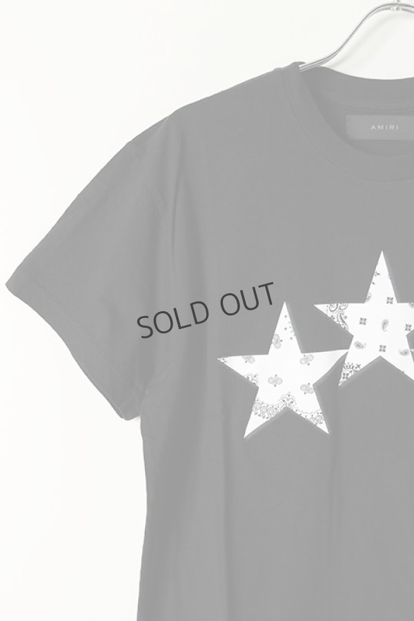 画像4: {SOLD}AMIRI アミリ BANDANA STARS TEE{-BAS} (4)
