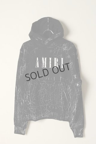 SOLD}AMIRI アミリ CRACKED DYE CORE LOGO HOODIE{-BCS} - underbar