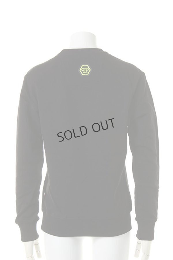 画像2: {SOLD}PHILIPP PLEIN HOMME フィリッププレインオム Sweatshirt LS "Color Skull"{-AHS} (2)