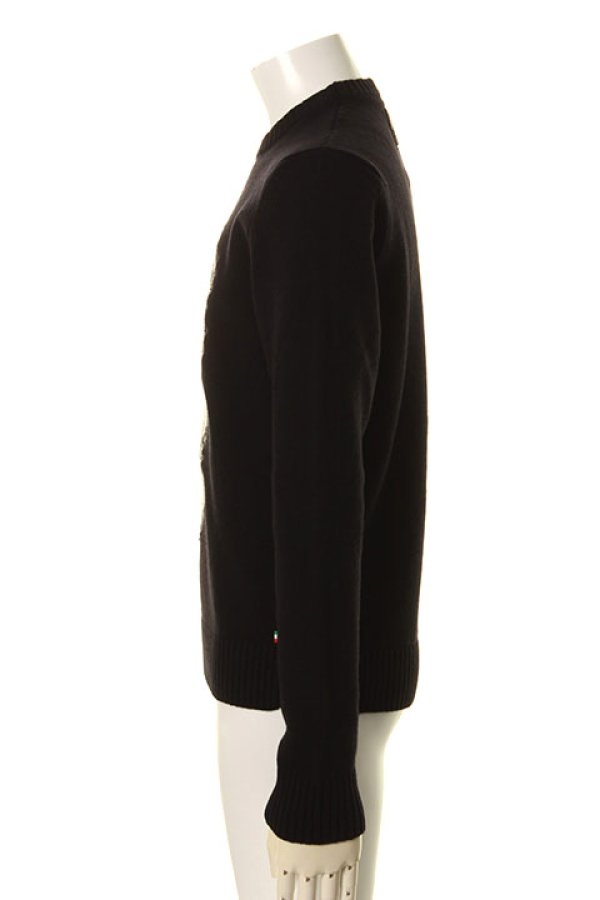 画像3: 【 50%OFF セール184,800円→92,400円】 PHILIPP PLEIN HOMME フィリッププレインオム Pullover Round Neck LS"Car"{A17C MKO0202 PKN002N-AGA} (3)