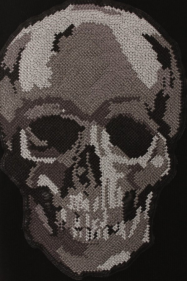 画像4: 【 50%OFF セール184,800円→92,400円】 PHILIPP PLEIN HOMME フィリッププレインオム Pullover Round Neck LS"Car"{A17C MKO0202 PKN002N-AGA} (4)