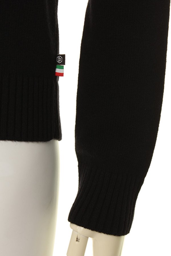 画像5: 【 50%OFF セール184,800円→92,400円】 PHILIPP PLEIN HOMME フィリッププレインオム Pullover Round Neck LS"Car"{A17C MKO0202 PKN002N-AGA} (5)