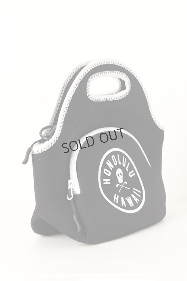 画像3: {SOLD}【ハワイ限定】MARK & LONA｜マークアンドロナ STYLISH NEOPRENE TOTEBAG{MLS-9B-SB83HWI-BLK-AIA} (3)