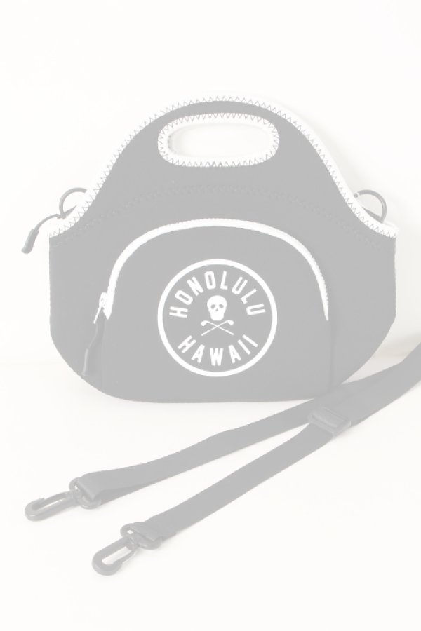 画像4:   【ハワイ限定】MARK & LONA｜マークアンドロナ STYLISH NEOPRENE TOTEBAG{MLS-9B-SB83HWI-BLK-AIA} (4)