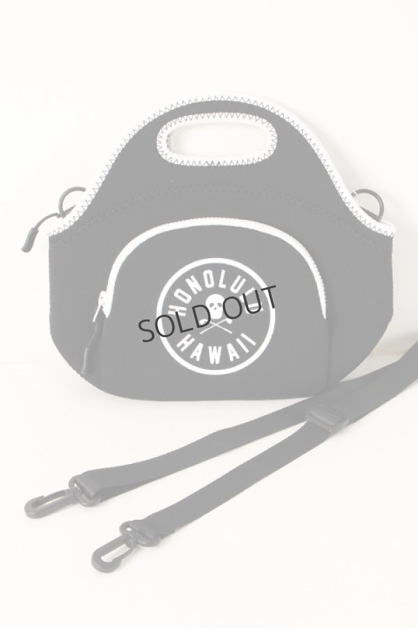 画像4: {SOLD}【ハワイ限定】MARK & LONA｜マークアンドロナ STYLISH NEOPRENE TOTEBAG{MLS-9B-SB83HWI-BLK-AIA} (4)