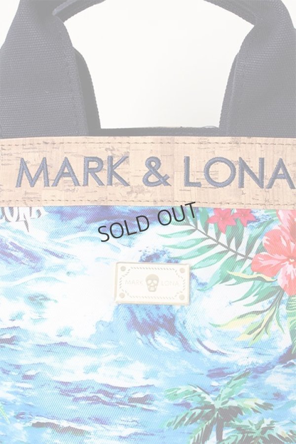 画像4: {SOLD}【ハワイ限定】MARK & LONA｜マークアンドロナ Dive"N"Arrive Baby Tote{ML-18W-ZY90HW-SAX-AIA} (4)