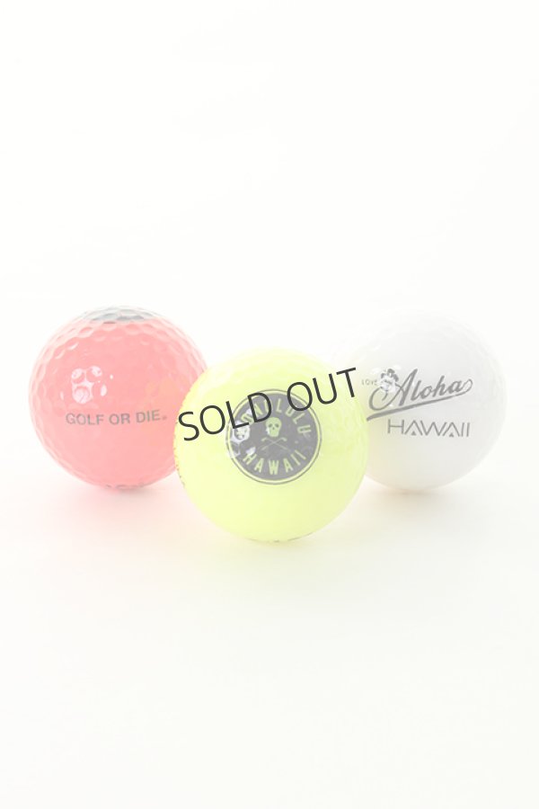 画像2: {SOLD}【ハワイ限定】MARK & LONA｜マークアンドロナ Magnum Neon Ball（3P Set）{MLS-9D-SZ80-H-MIX-AIA} (2)