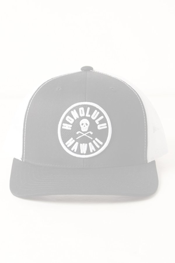 画像2:   【ハワイ限定】MARK & LONA｜マークアンドロナ CAP{MLF-9B-FC81HWI-BLKWHT-AIA} (2)