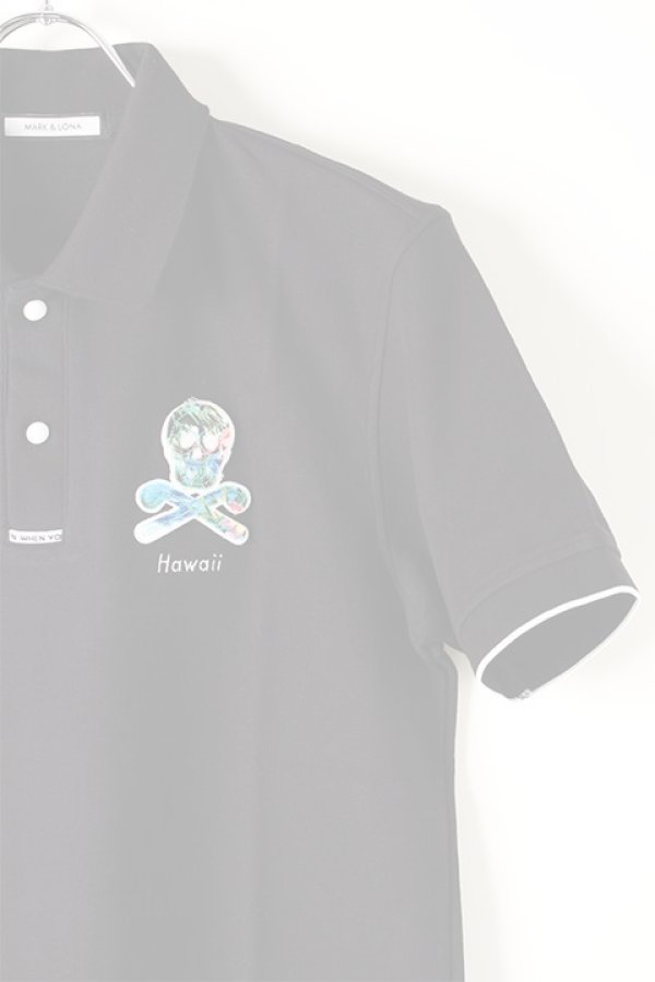 画像3:   【ハワイ限定】MARK & LONA｜マークアンドロナ POLO{MLM-9C-AP65-HE-BLK-AIA} (3)