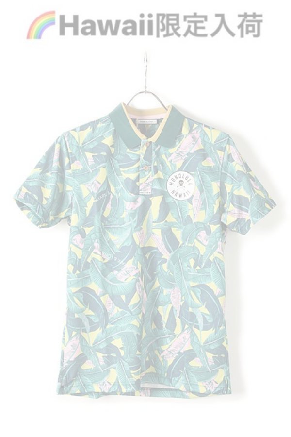 画像1:   【ハワイ限定】MARK & LONA｜マークアンドロナ POLO{MLM-9B-AP84HWI-WHT-AIA} (1)