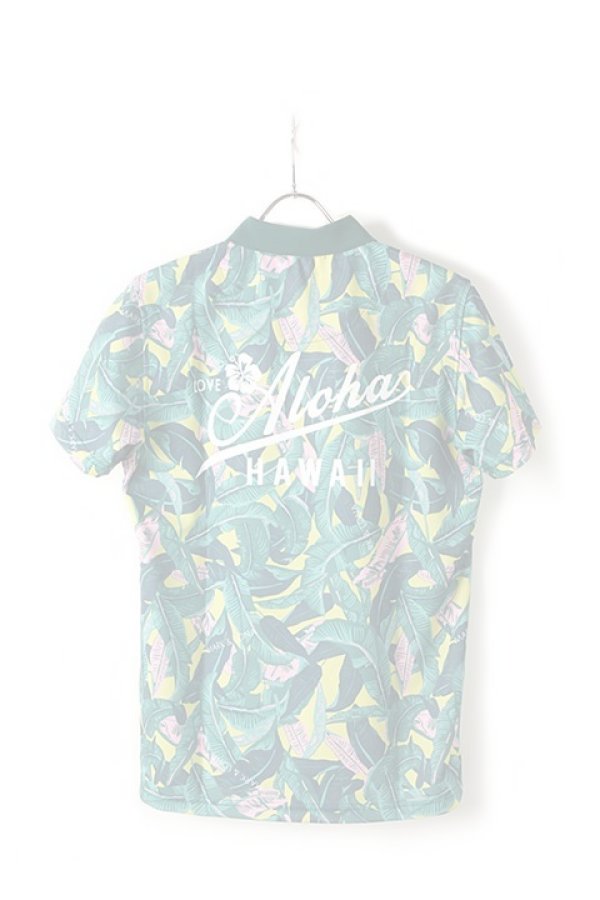 画像2:   【ハワイ限定】MARK & LONA｜マークアンドロナ POLO{MLM-9B-AP84HWI-WHT-AIA} (2)
