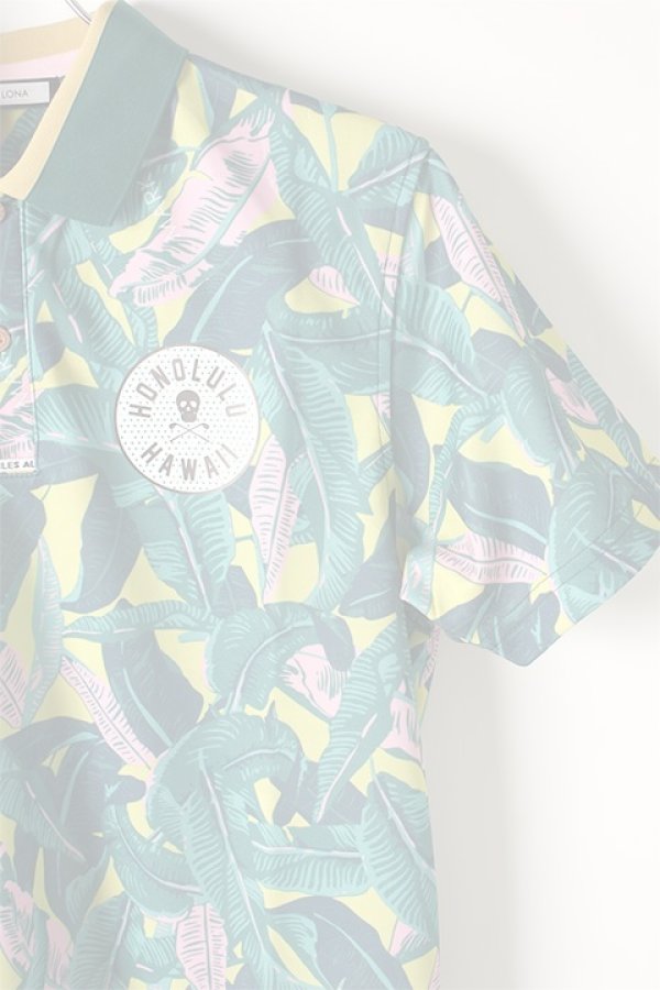 画像3:   【ハワイ限定】MARK & LONA｜マークアンドロナ POLO{MLM-9B-AP84HWI-WHT-AIA} (3)
