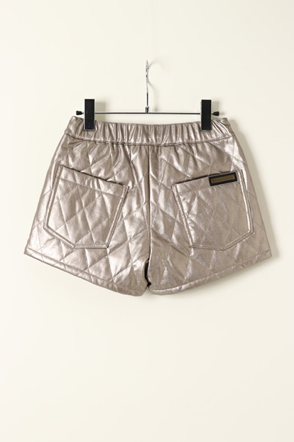画像4: 【 50%OFF セール｜41,800円→20,900円】 MARK & LONA BLACKBOX マークアンドロナ ブラックボックス Twiggy Quilt Shorts{MLBKW-17W-T31-GLD-AGA} (4)