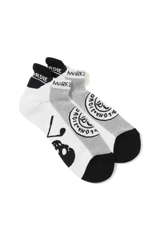 画像1: MARK & LONA マークアンドロナ Circle Icon Sneaker Socks | MEN{-BFA} (1)