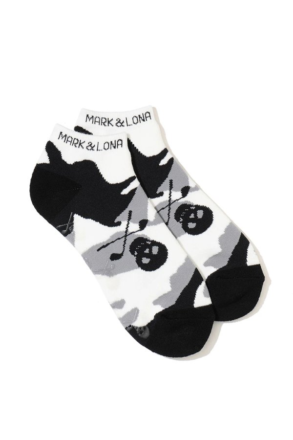 画像1: MARK & LONA マークアンドロナ Gauge Camo Sneaker Socks | MEN{-BFA} (1)