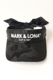 画像2: {SOLD}MARK & LONA マークアンドロナ Gauge Ribboned Visor | WOMEN{-BCS} (2)