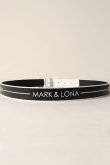 画像4: 【24SS新作】 【木村拓哉さん着用】 MARK & LONA マークアンドロナ Rev Marker Belt | MEN and WOMEN{-BDS} (4)