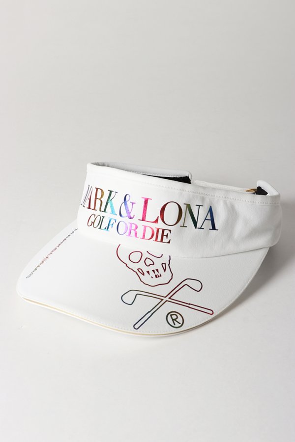 画像1: MARK & LONA マークアンドロナ Flowline Wide Brim Visor | WOMEN{-BES} (1)
