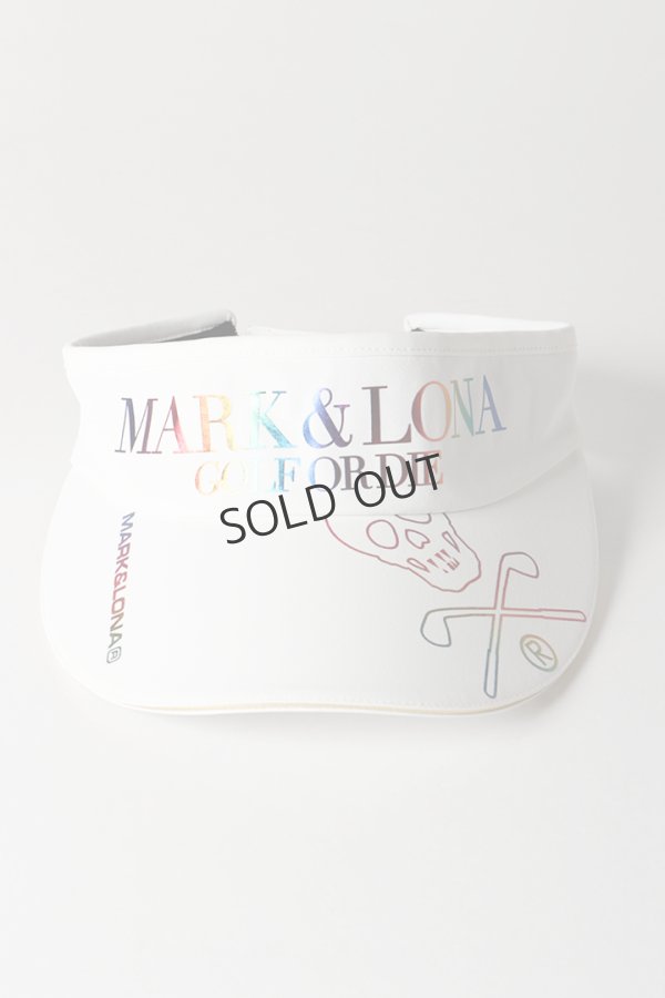 画像2: {SOLD}MARK & LONA マークアンドロナ Flowline Wide Brim Visor | WOMEN{-BES} (2)