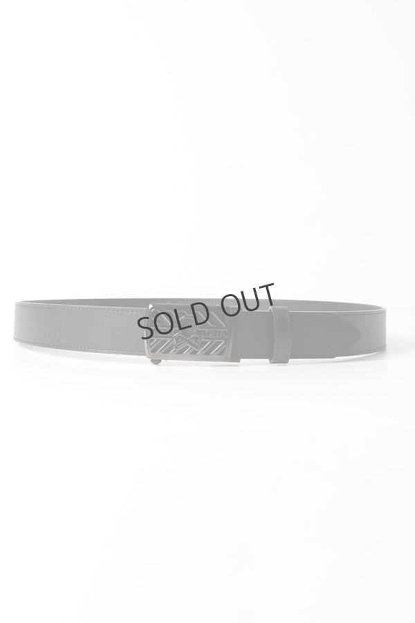 画像1: {SOLD}MARK & LONA マークアンドロナ Hollow Skull Adjust Leather Belt | MEN and WOMEN{-BEA} (1)