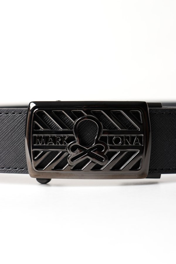 画像2: MARK & LONA マークアンドロナ Hollow Skull Adjust Leather Belt | MEN and WOMEN{-BEA} (2)